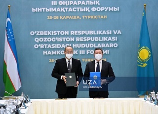 Ўзбекистон ва Қозоғистон Бош вазирлари учрашди