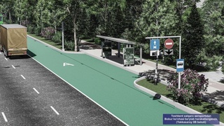 Қандай турдаги автотранспорт воситаларига автобуслар йўлакчасида ҳаракатланишга рухсат этилади? 