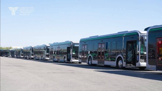 В Узбекистан отправлена новая партия электробусов из Китая