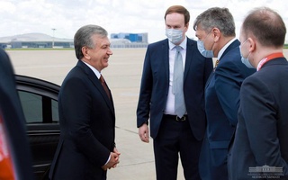 Prezident Toshkentga joʻnab ketdi