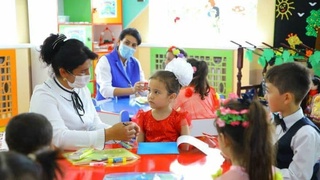 В Наманганском районе открылись учебный центр и детсад