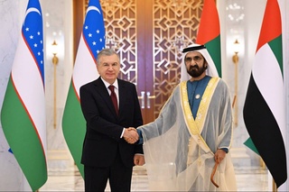 O‘zbekiston Prezidenti BAA Vitse-prezidenti, Bosh vaziri bilan uchrashdi