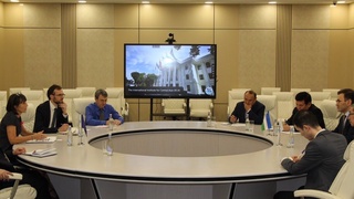 Директор МИЦА провел встречу с послом Европейского союза в Узбекистане