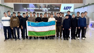 Xalqaro olimpiada gʻoliblari tantanali kutib olindi