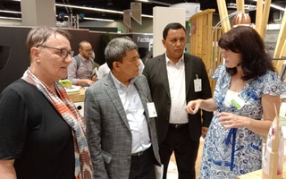 A presentation of the production of organic products of Uzbekistan was held in Germany at the exhibition "BIOFACH 2022"
