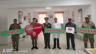 В Навои прошла донорская акция