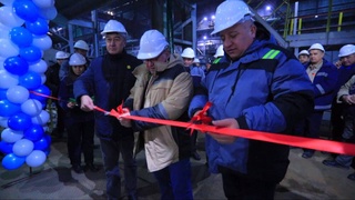 На Навоийском горно-металлургическом комбинате в рамках реализации инвестиционных проектов поэтапно продолжается запуск новых мощностей