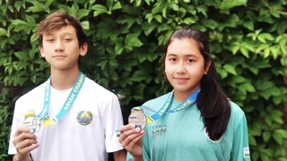 Пятиборцы из Узбекистана поднялись на пьедестал Чемпионата Азии