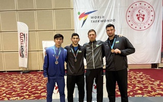 Сборная Узбекистана по таэквондо WТ завершила турнир «Turkish Open» с тремя медалями