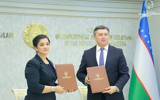 Узбекистан и Таджикистан подписали Меморандум о сотрудничестве между институтами труда