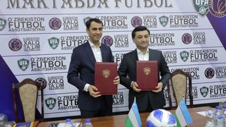 ЎФА билан мактабларда болалар футболини янада ривожлантиришга қаратилган ҳамкорлик битими имзоланди