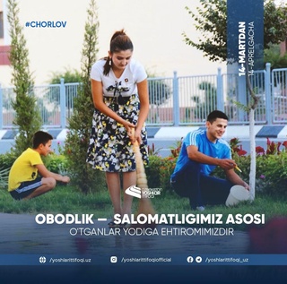 O'zbekiston yoshlar ittifoqi ijtimoiy aksiya e'lon qildi