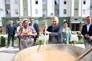 Jarqoʻrgʻonda “Yangi Oʻzbekiston” massivi barpo etilmoqda