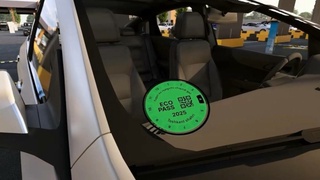 Avtomobillarga ekostikerlar berish 2025-yilda boshlanadi