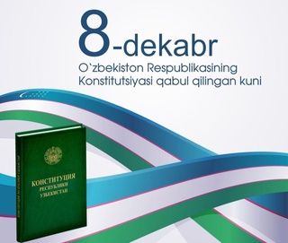 Konstitutsiyamiz milliy sha'nimiz garovi, milliy iftixorimiz manbaidir