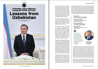 Oʻzbekistonning pandemiya sharoitida migrantlarni himoya qilish borasidagi tajribasi Germaniyada yoritildi