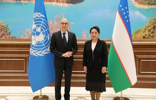 Сенат төрайымы  БҰҰ-ның Адам құқықтары бойынша Жоғарғы комиссарымен кездесті