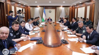 Миллий гвардия қўмондонининг ахбороти эшитилди