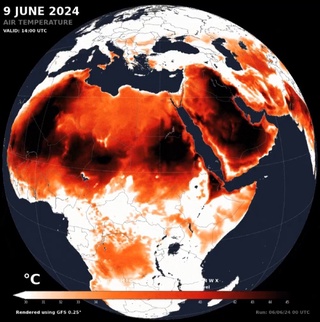Мисрда +51°С иссиқлик қайд этилди