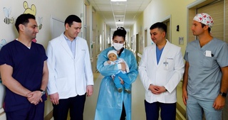 Балалар миллий медицина орайында жаңа хирургиялық емлеў өткерилди