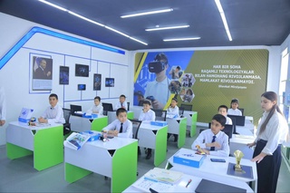 В Зарафшане ввели в эксплуатацию новую школу