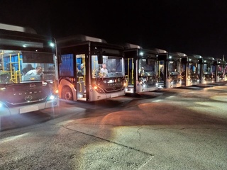 Фарғона: 20 дона замонавий автобус олиб келинди