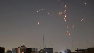 France reported the elimination of less than 10 Iranian UAVs heading towards Israel