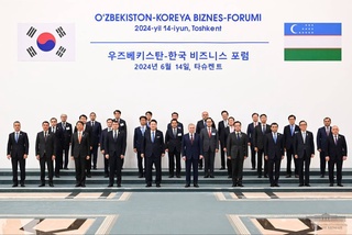 Өзбекстан мен Корея Президенттері бизнес-форумға қатысты