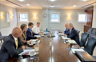 Олий Мажлис Сенаты Төрағасының бірінші орынбасары Ұлыбритания ғалымдарымен кездесулер өткізді