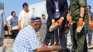 Фурқат ва Бешариқ туманларида муҳташам ДХМ биноси қурилишига илк пойдевор қўйилди