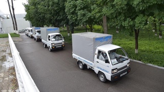 Корея элчихонаси ва Корея  халқаро ҳамкорлик агентлиги инсонпарварлик ёрдамини юборди