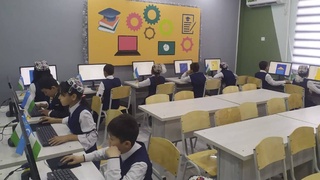 В Кушрабадском районе Самаркандской области начала свою работу специализированная IT-школа