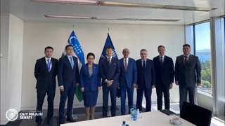 The President of the Senate met with the Director General of the World Intellectual Property Organization D. Tang