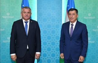 Владимир Норов Беларусь елшісін қабылдады