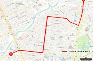 Toshkentda velomarafon munosabati bilan bir qator koʻchalar yopiladi