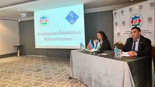В дни узбекско-азербайджанского саммита на высшем уровне в Баку состоялся бизнес-форум деловых кругов двух стран