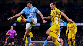 «Манчестер Сити» с Хусановым сыграл вничью с «Брайтоном»