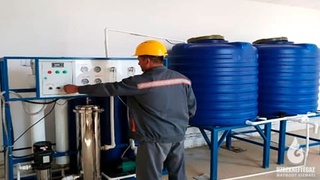 Техник сувдан ичимлик суви ишлаб чиқарилади