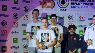 Команда Узбекистана - финалистка Кубка мира по стрельбе