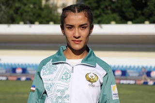 Жонбиби Хукмова завоевала бронзовую медаль на чемпионате Азии по легкой атлетике