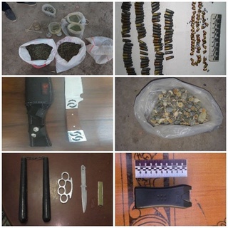 Гиёҳванд моддалар ва совуқ қуроллар сақлаб келаётган шахслар аниқланди