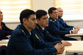 Ҳуқуқни муҳофаза қилиш академиясида очиқ эшиклар куни ўтказилди