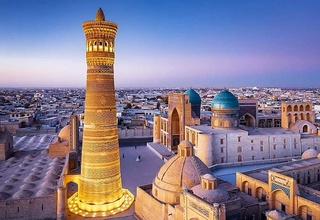 Узбекистан представил архитектурный ансамбль «Пои Калян» на международной выставке «Восемь чудес ШОС»