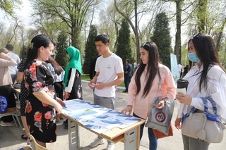 Чирчиқда талабалар ишли бўлмоқда