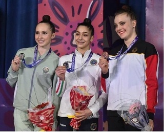 Бадиий гимнастика бўйича Жаҳон кубогини терма жамоамиз 1 та кумуш ва 3 та бронза медаллари билан якунлади