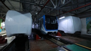 Тошкент метросига янги метро ҳаракат таркиби олиб келинди