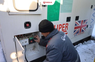 Veolia Energy Tashkent барои эҳтиёҷоти дегхонаҳо дар Тошканд зиёда аз 30 генератори мобилӣ насб кард
