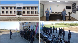 Навоий вилояти ИИБ Пробация ва жазони ижро этиш бўлими янги биноси фойдаланишга топширилди