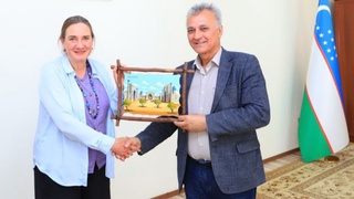 БМТ Халқаро қишлоқ хўжалигини ривожлантириш фонди (ИФАД) эксперти университет меҳмони