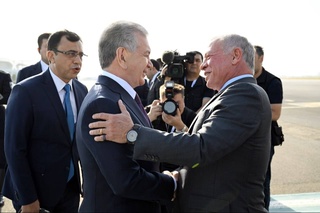 Иордания Подшоҳи Самарқанд шаҳрига келди